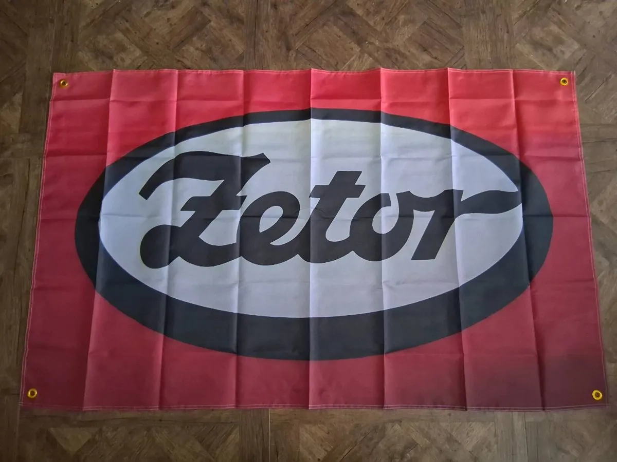 Selection of Tractor and Machinery flags / banners - Image 4