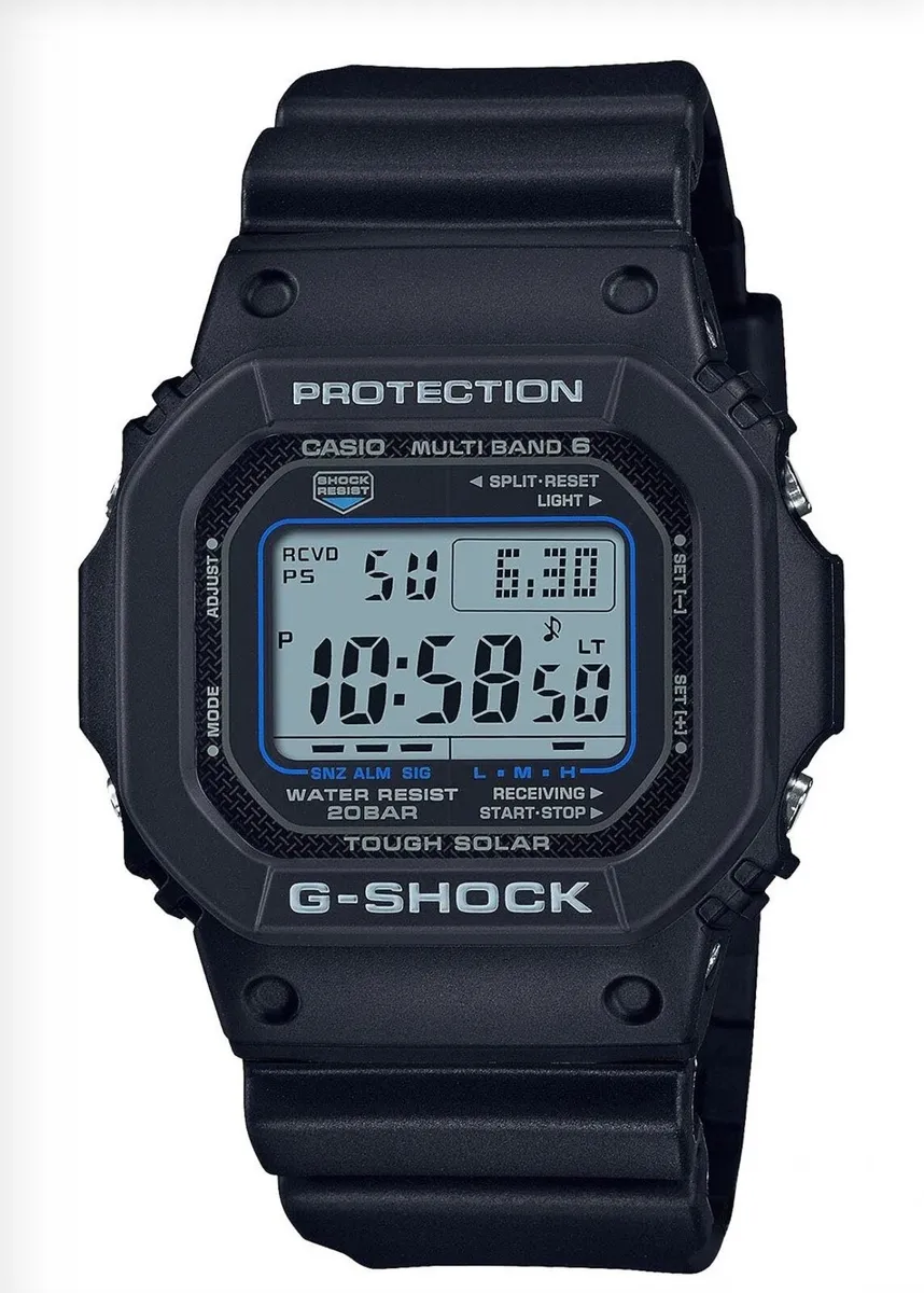 Casio G-Shock GW-M5610-1CJF SOLAR ATOMIC Timekeep - Image 1