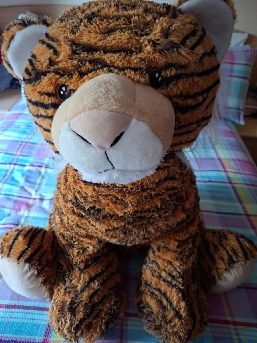 Large Tiger Teddy Bear - Free - Image 2