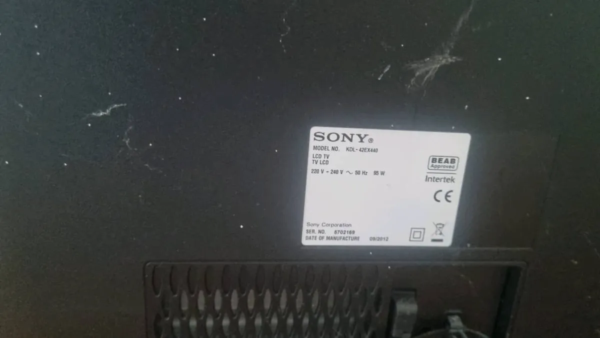 Sony Bravia 42 Inch HD Lcd Tv - Image 4