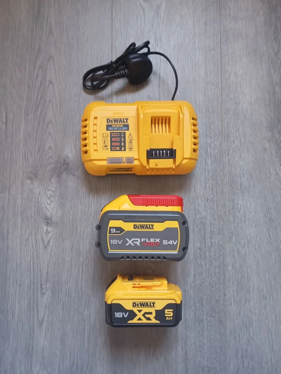 DeWalt Charger & Batteries - Image 1
