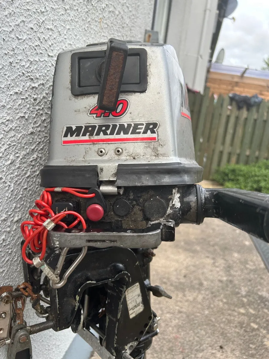 Mariner 4hp Outboard - Image 1