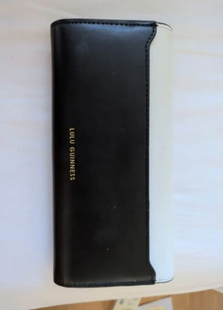 Designer Lulu Guinness Leather Continental Wallet - Image 4
