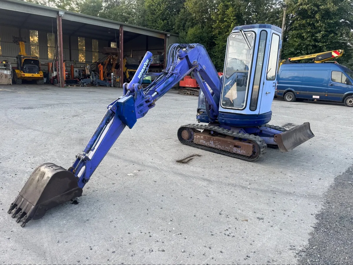 Komatsu 3 ton Minidigger €12,500 - Image 1