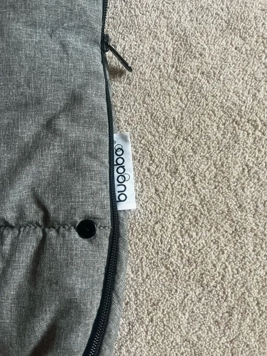 2 x Bugaboo Footmuff (Grey Melange) - Image 4