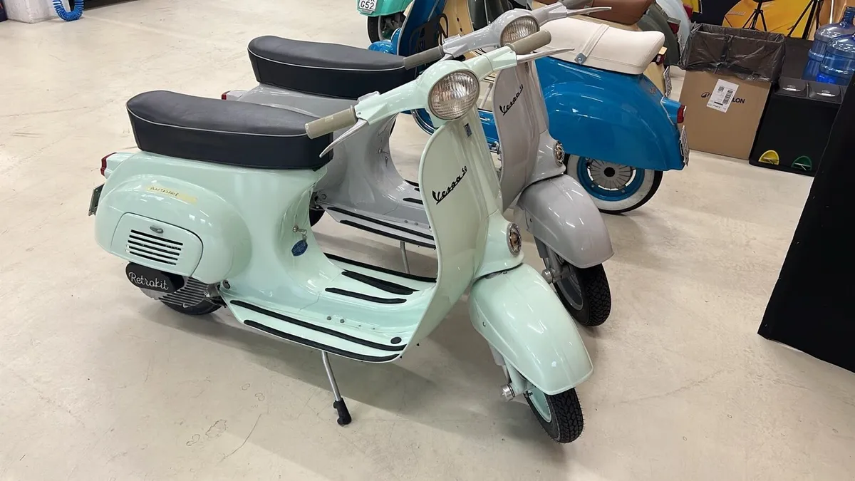 Fully electric Vintage Vespa Retrokit Conversion - Image 1