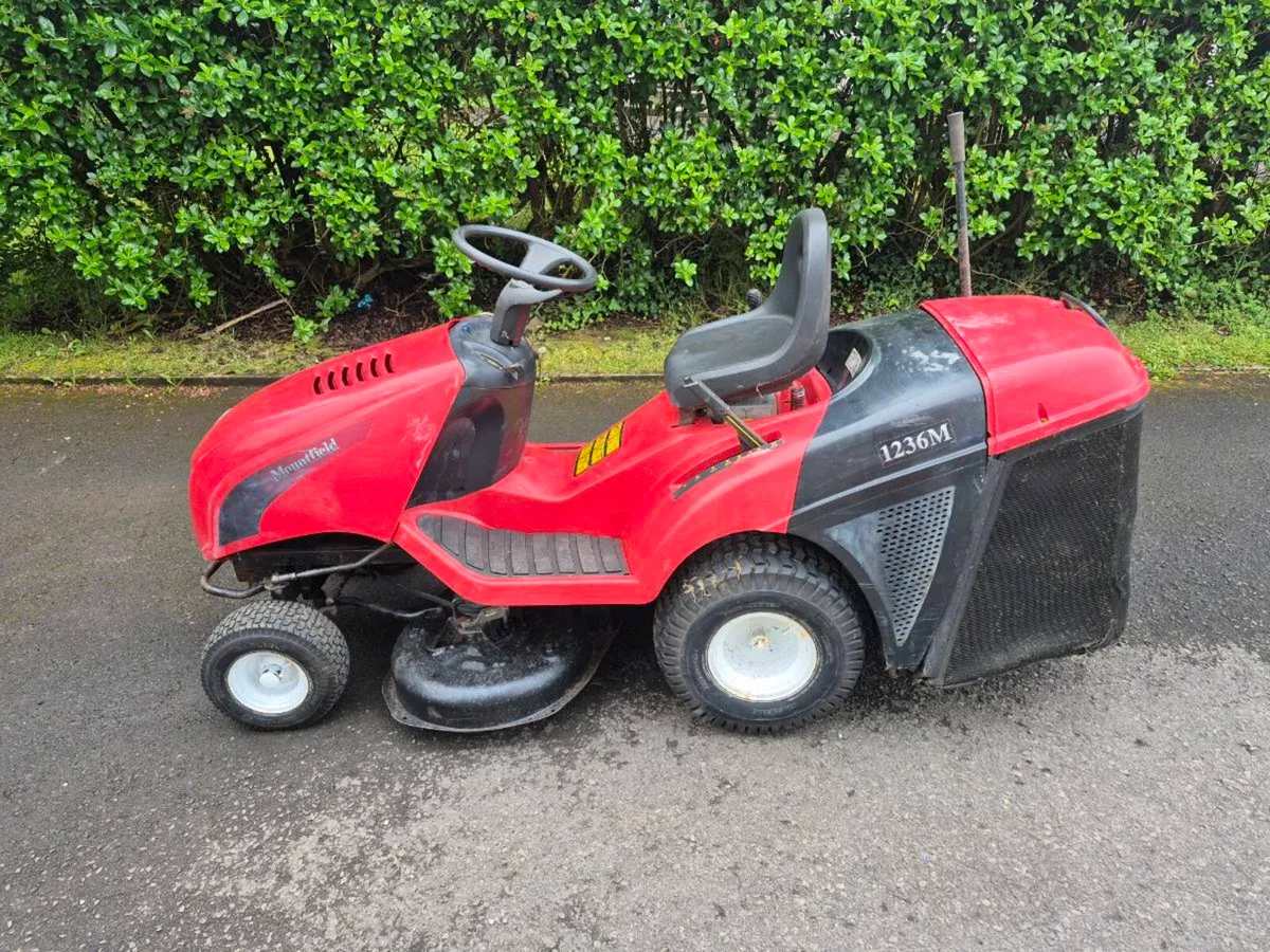 Mountfield ride on mower - Image 3