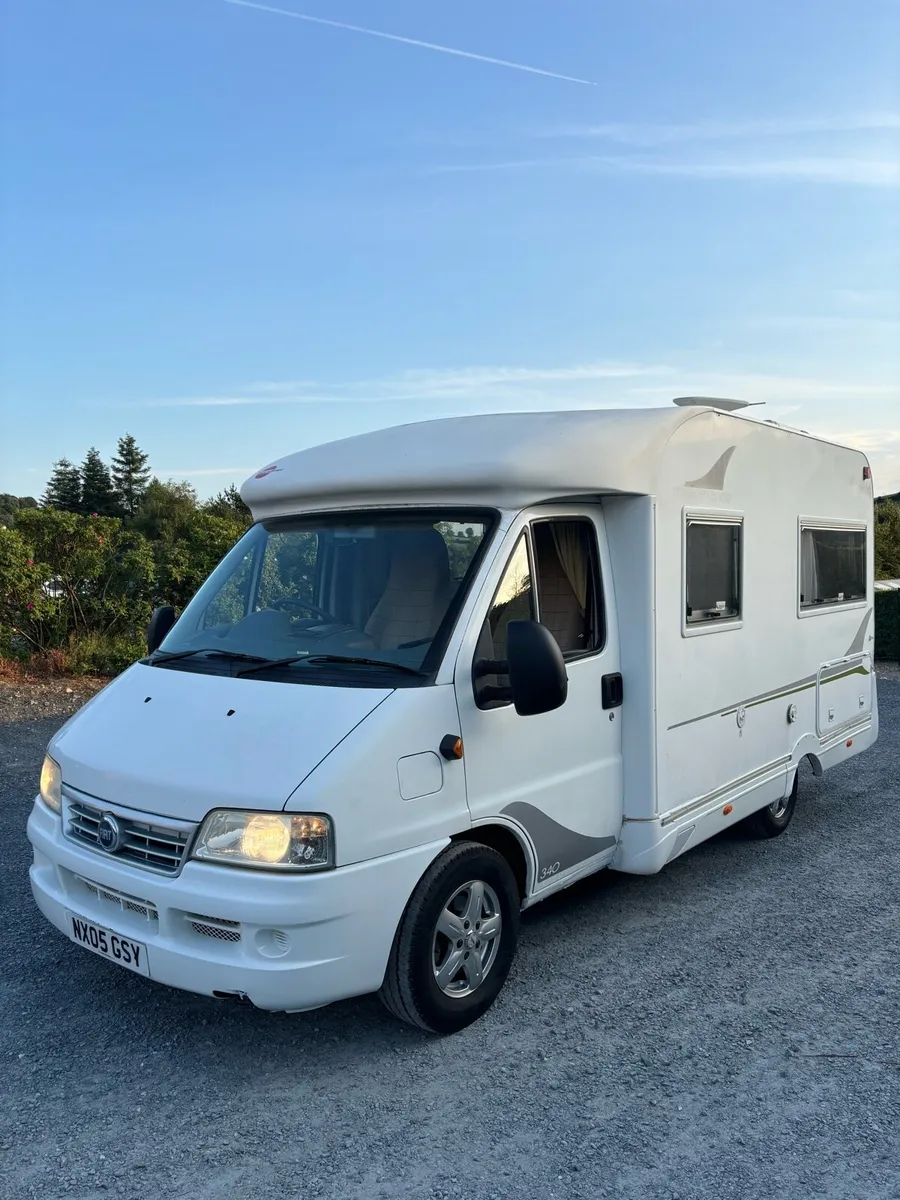 FIAT German built BURSTNER 4 berth low profile NI - Image 2