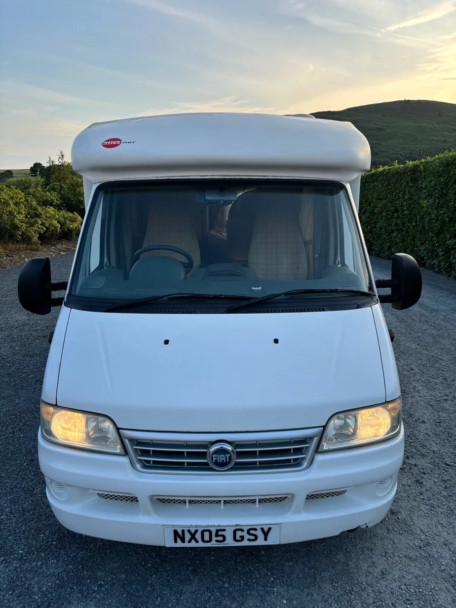 FIAT German built BURSTNER 4 berth low profile NI - Image 3