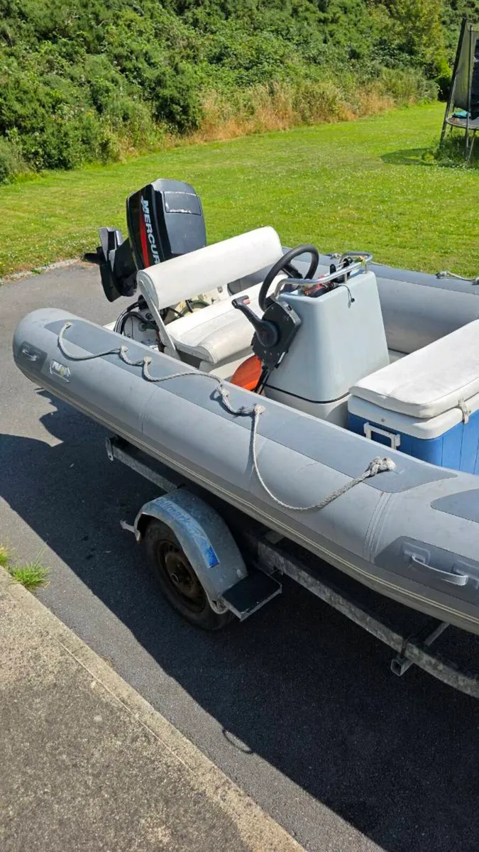 Avon Seasport 4.65 RIB | Mercury 60HP and Trailer - Image 4