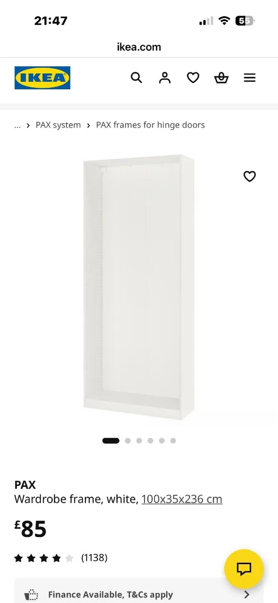 IKEA PAX kitchen larder utility unit - Image 2