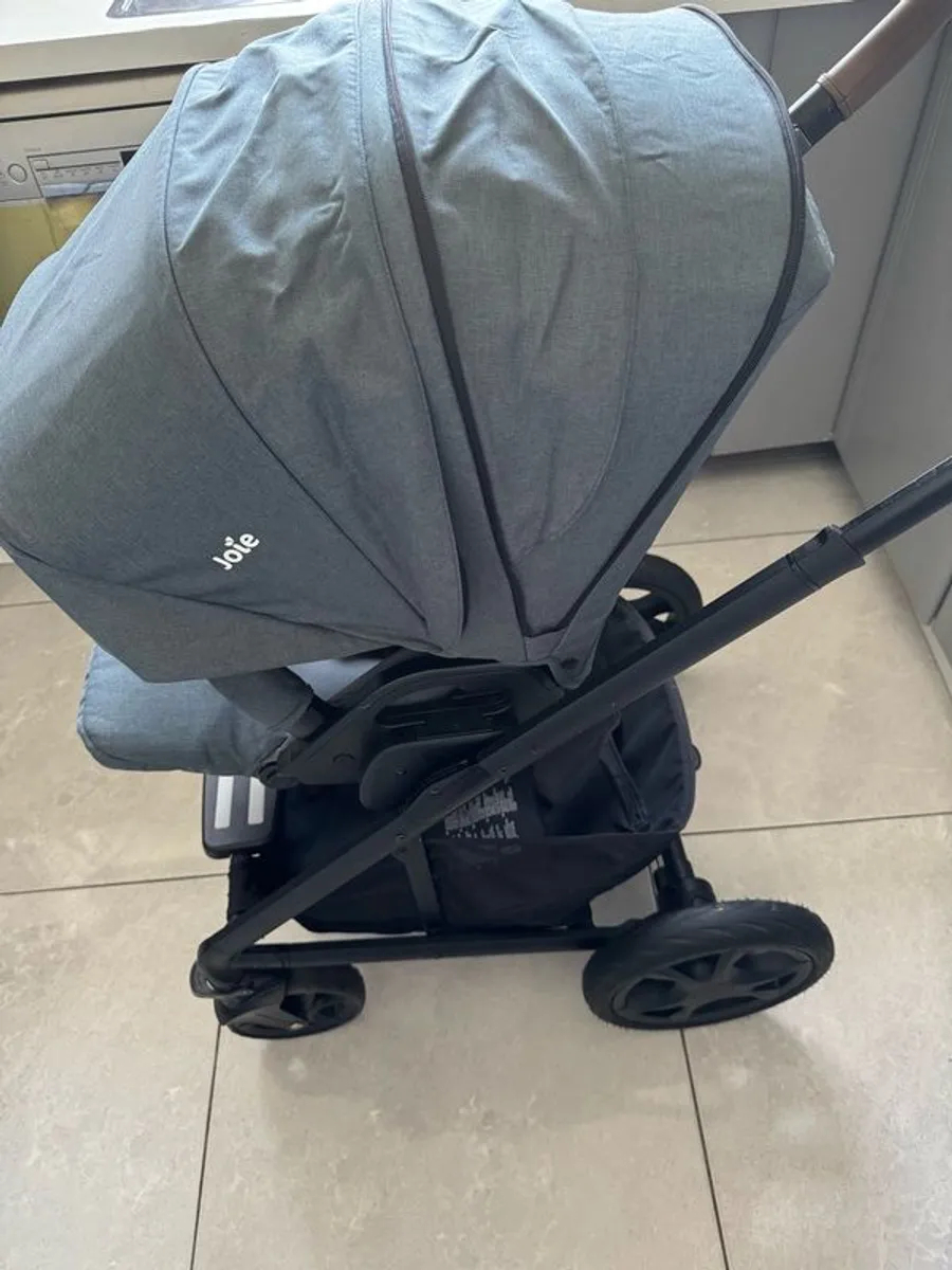 Joie Travel System i-Snug R129 Car Seat Moonlight - Image 4