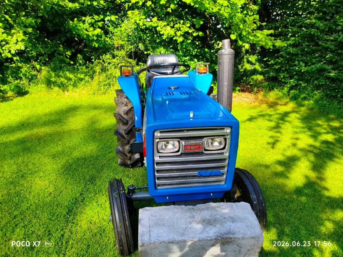 Iseki TU1700 Compact Tractor & Flail Mower - Image 3