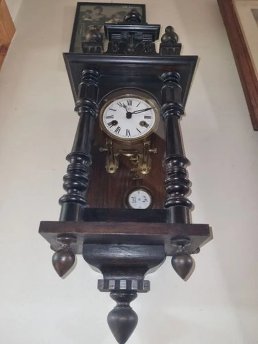 German Junghans wall clock - Image 3