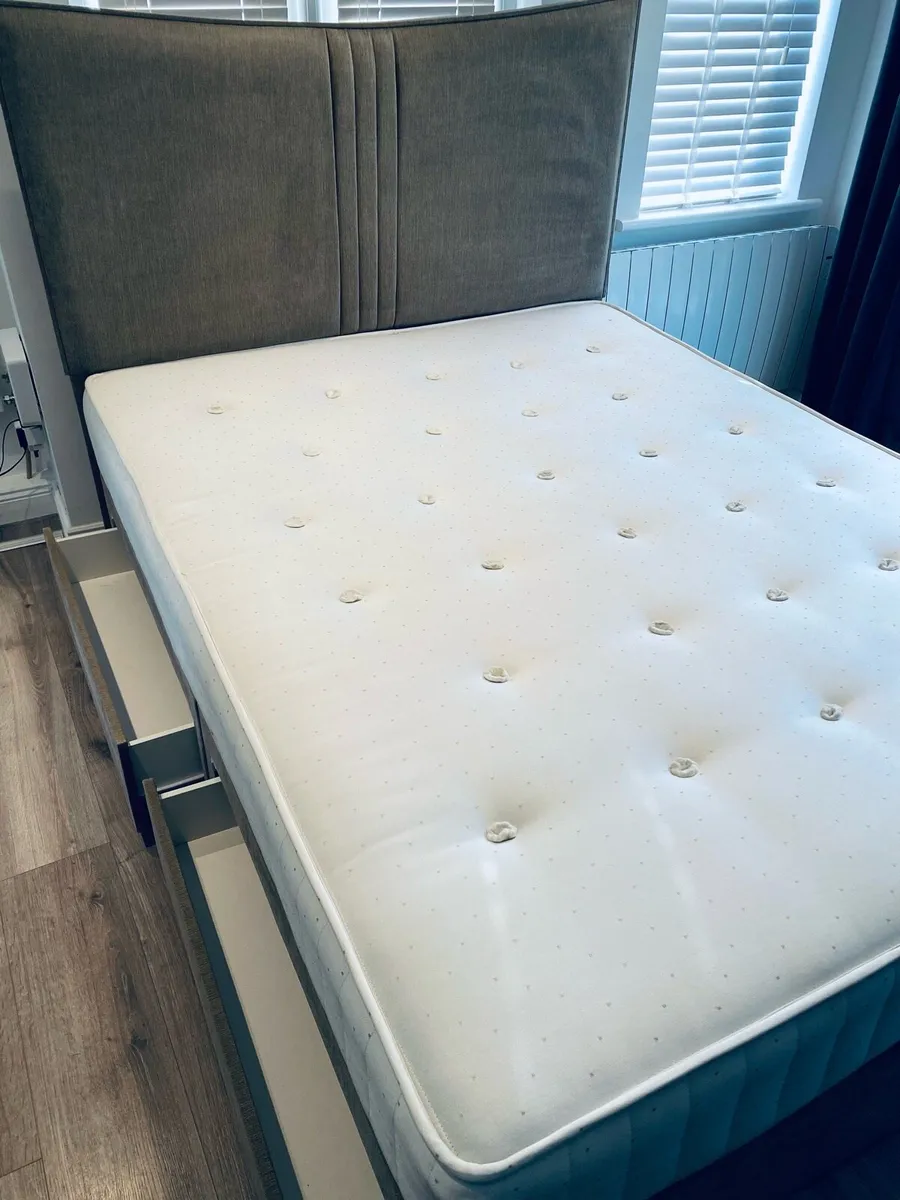 Stylish King Size bed and Respa mattress - Image 2