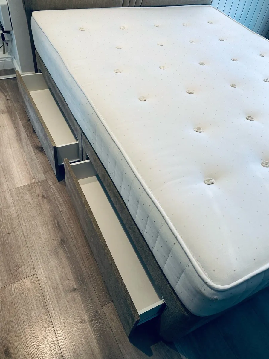 Stylish King Size bed and Respa mattress - Image 3