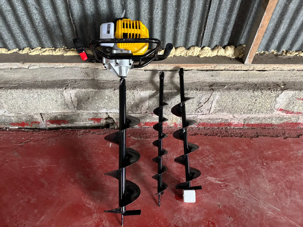 Jobsite Petrol Earth Auger - Image 3