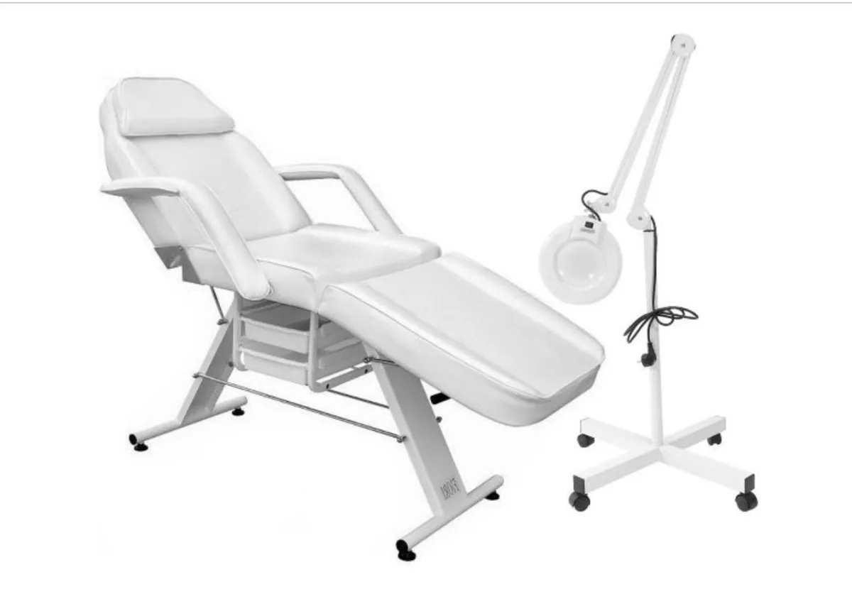Beauty Bed With Drawers plus trolley/shelf - Image 3