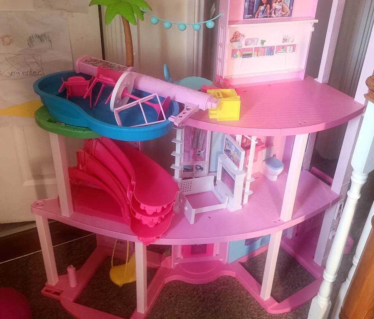 ON HOLD... Barbie dream doll house - Image 2