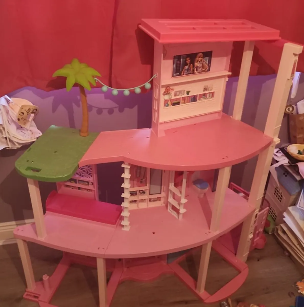 ON HOLD... Barbie dream doll house - Image 1