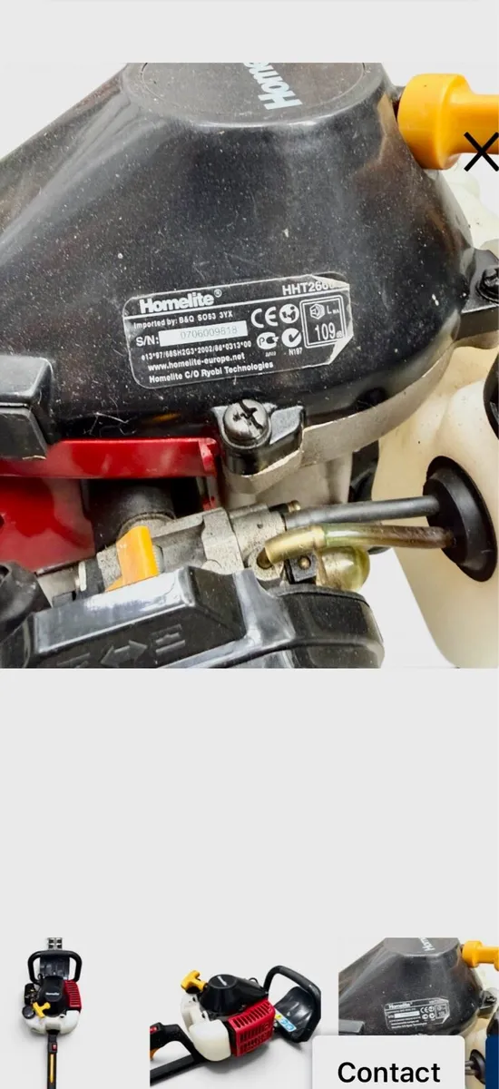 Homelite - HHT2660 hedge trimmer / For parts - Image 4