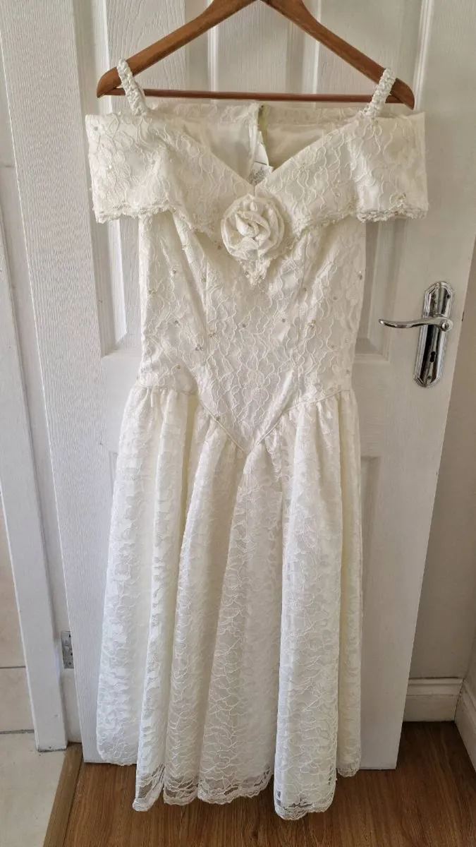 *Rare 1980s Vintage Wedding Dress* Mori Lee Design - Image 1