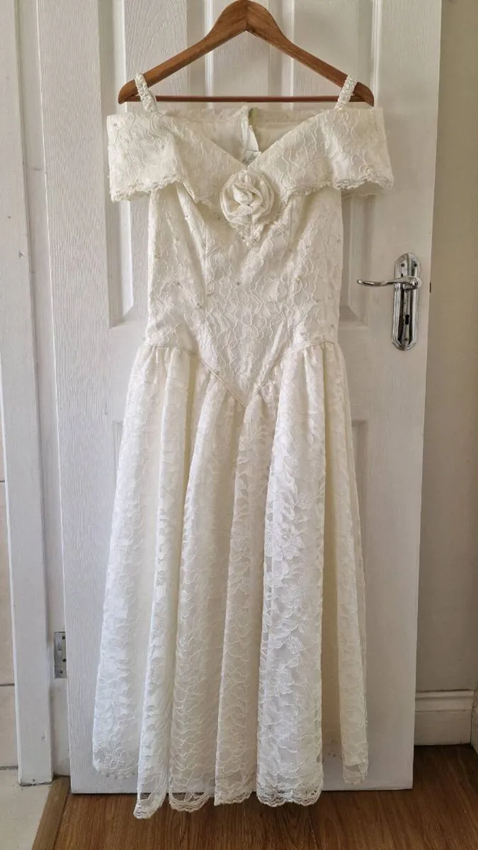 *Rare 1980s Vintage Wedding Dress* Mori Lee Design - Image 3