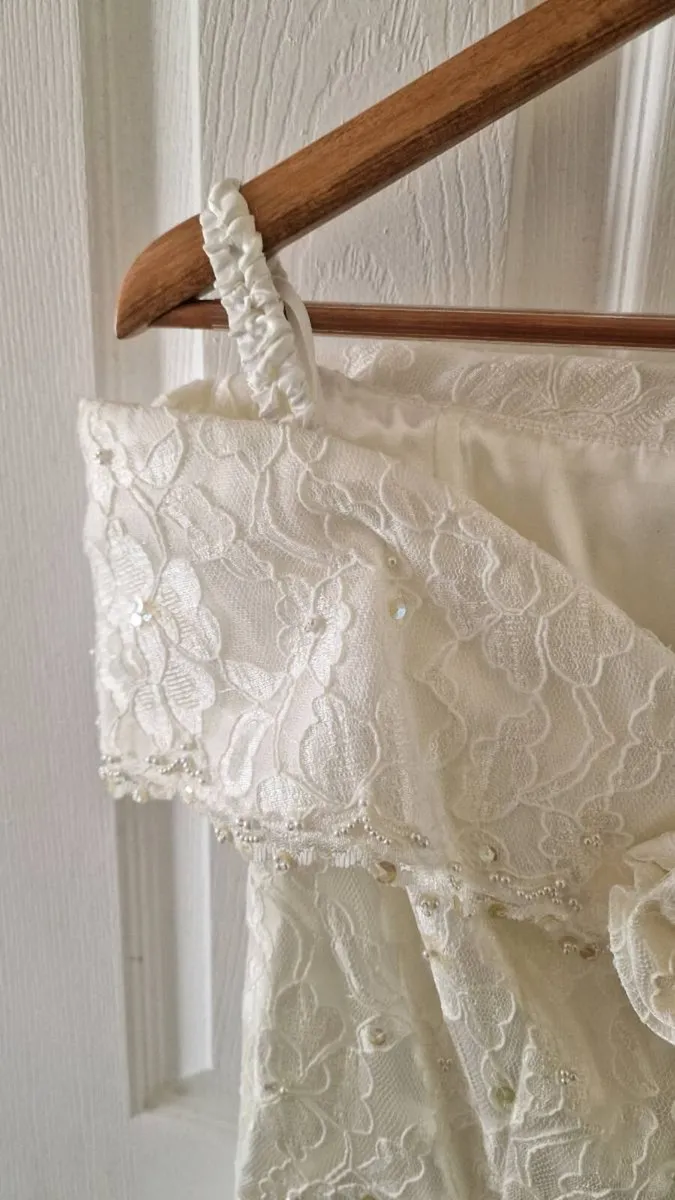 *Rare 1980s Vintage Wedding Dress* Mori Lee Design - Image 4