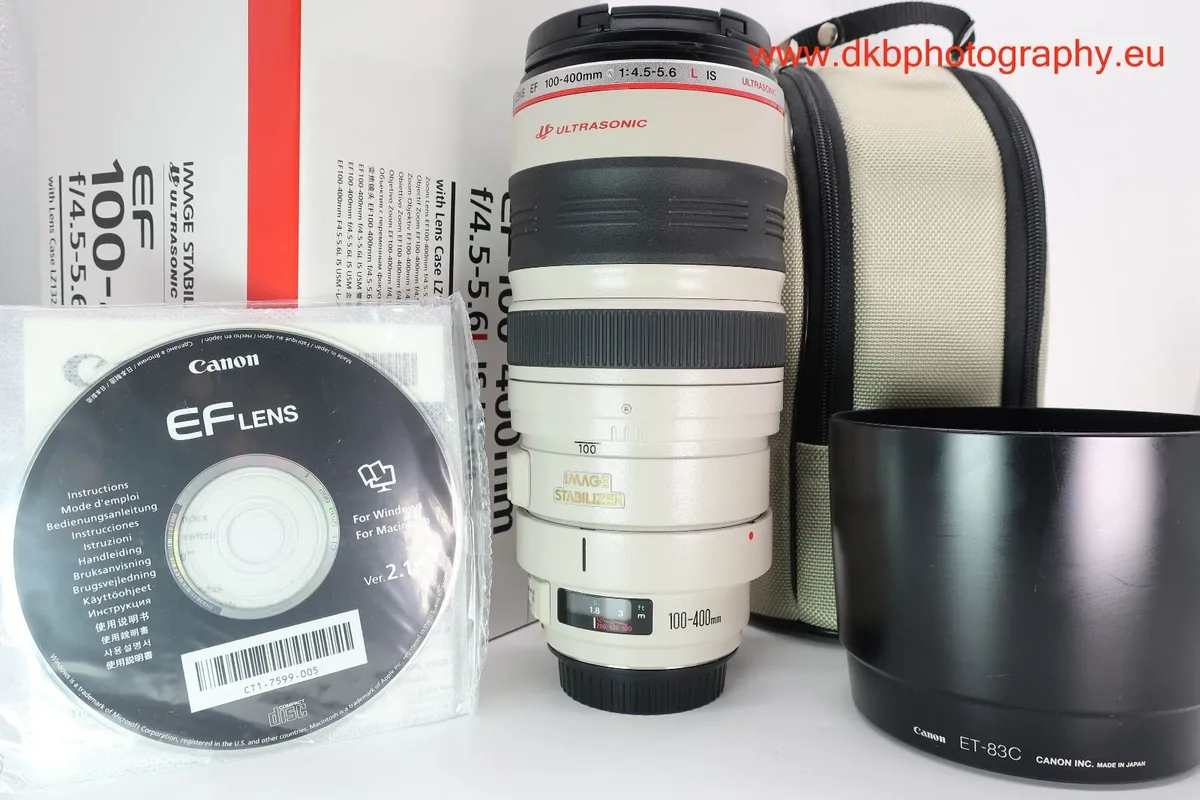 CANON EF 100-400mm F4.5-5.6L IS USM LENS #0473 - Image 1