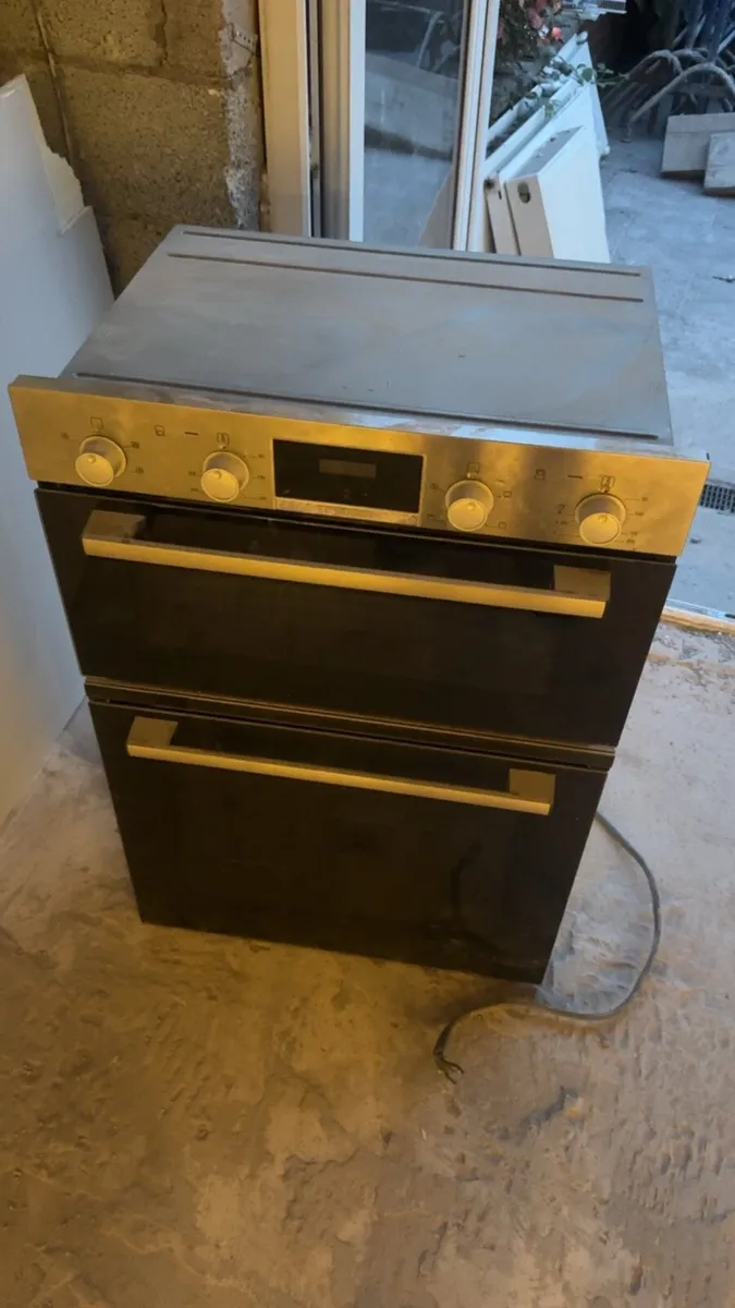 Bosch built in Oven double