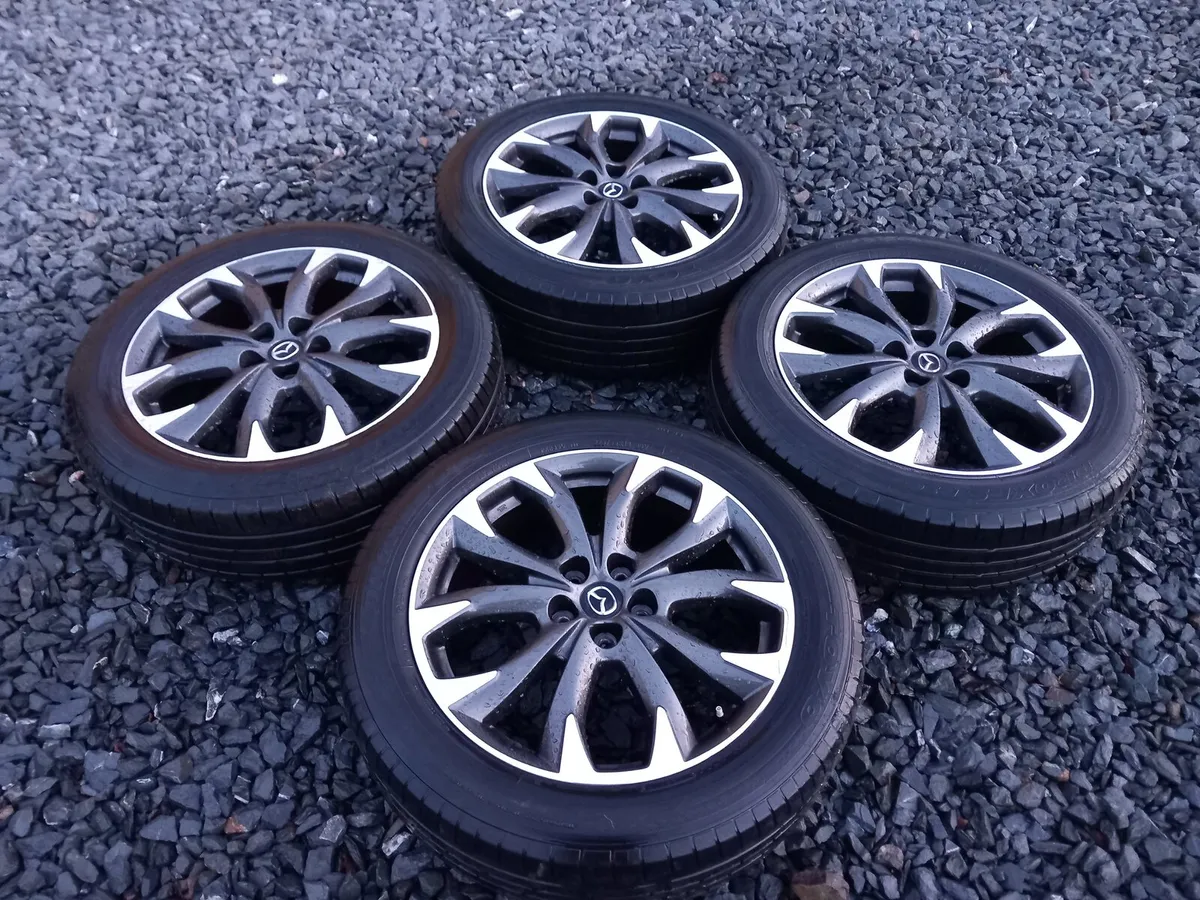 Very Clean  Alloys 5x114.3 Mazda 19inch - Image 1