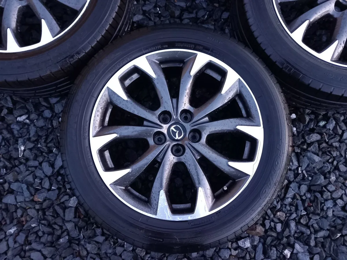 Very Clean  Alloys 5x114.3 Mazda 19inch - Image 2