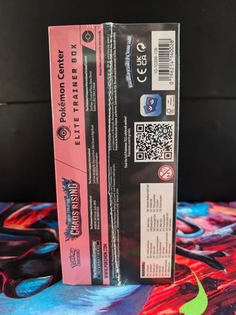 Pokemon Center Chaos Rsing ETB Sealed - Image 4