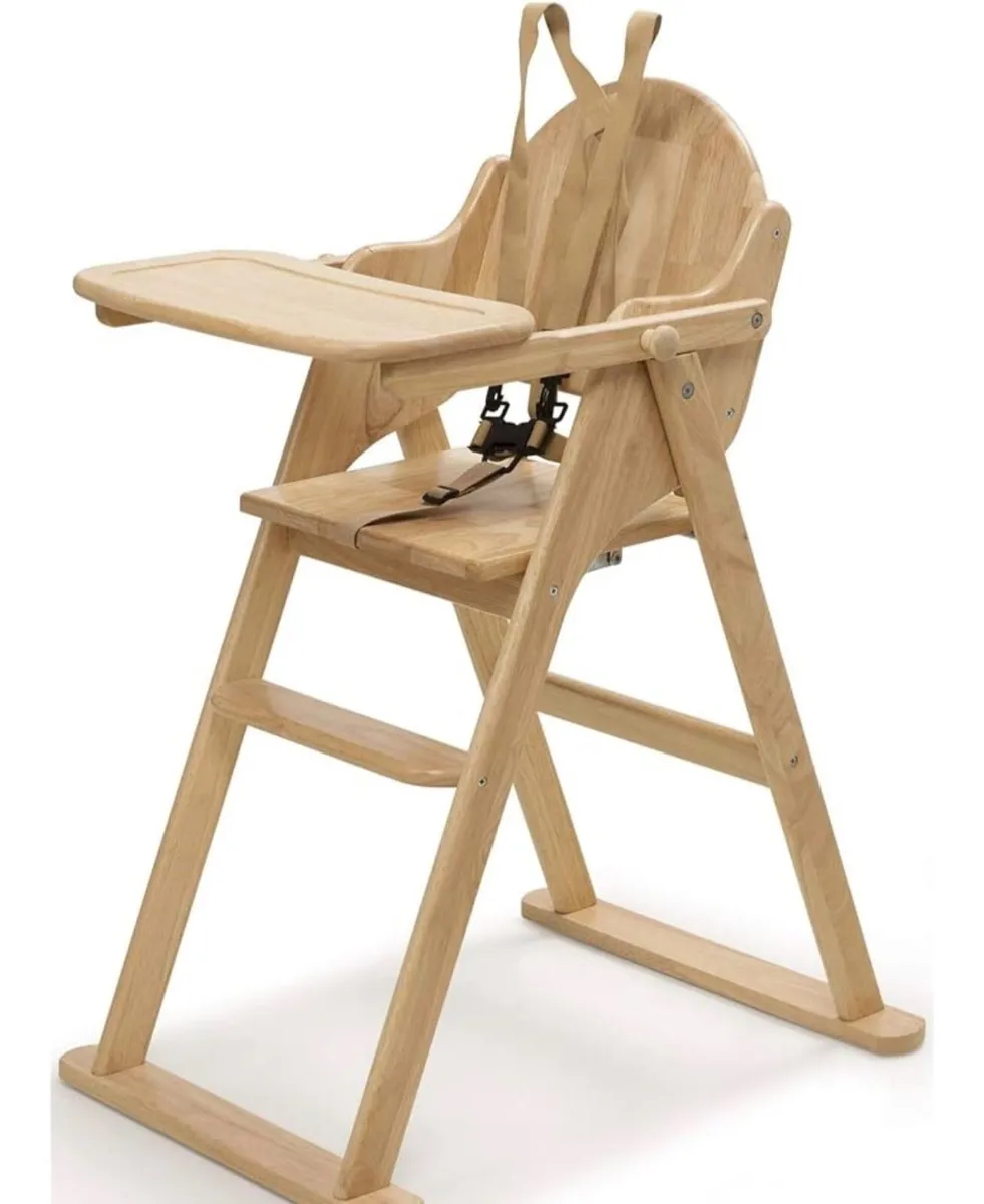 Safetots Deluxe Folding Wooden Highchair - Image 3