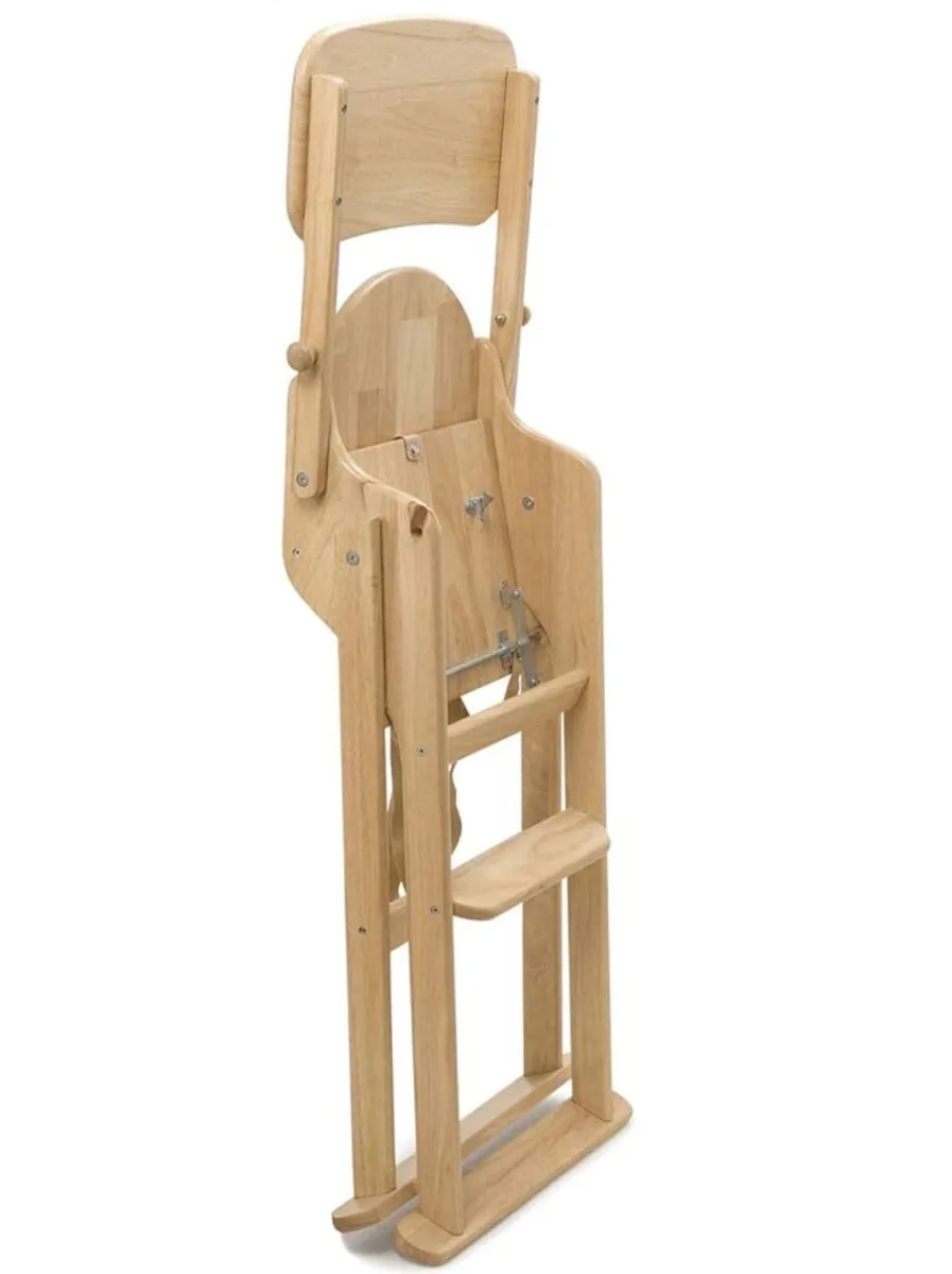 Safetots Deluxe Folding Wooden Highchair - Image 4