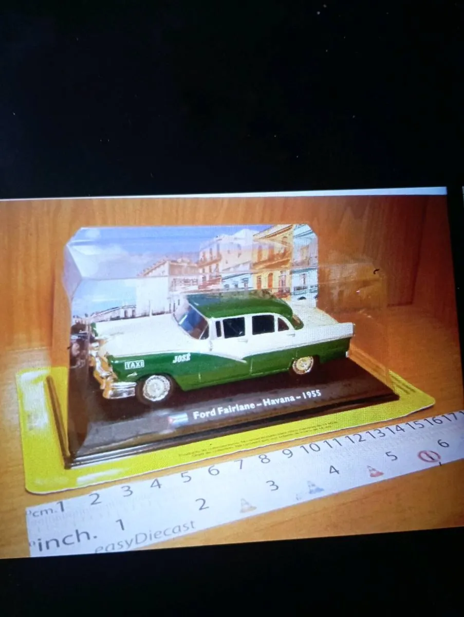 FORD FAIRLANE HAVANA CUBA 1955 TAXIE 1-43 SCALE . - Image 2
