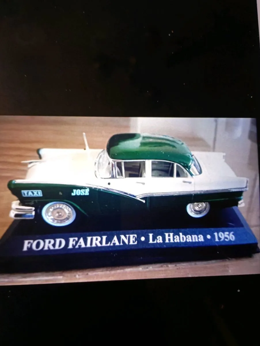 FORD FAIRLANE HAVANA CUBA 1955 TAXIE 1-43 SCALE . - Image 3