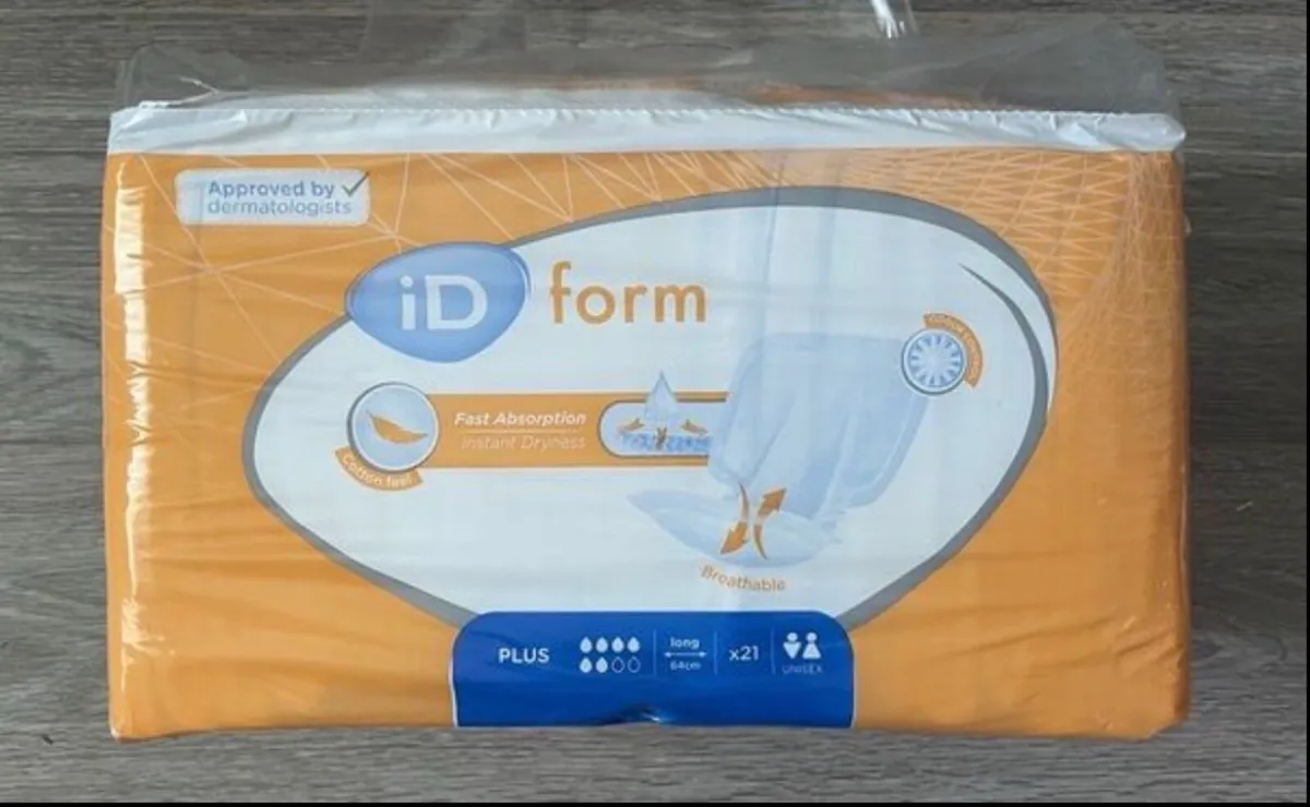 iD Expert Form Plus Incontinence Pads  2 for €15, - Image 2