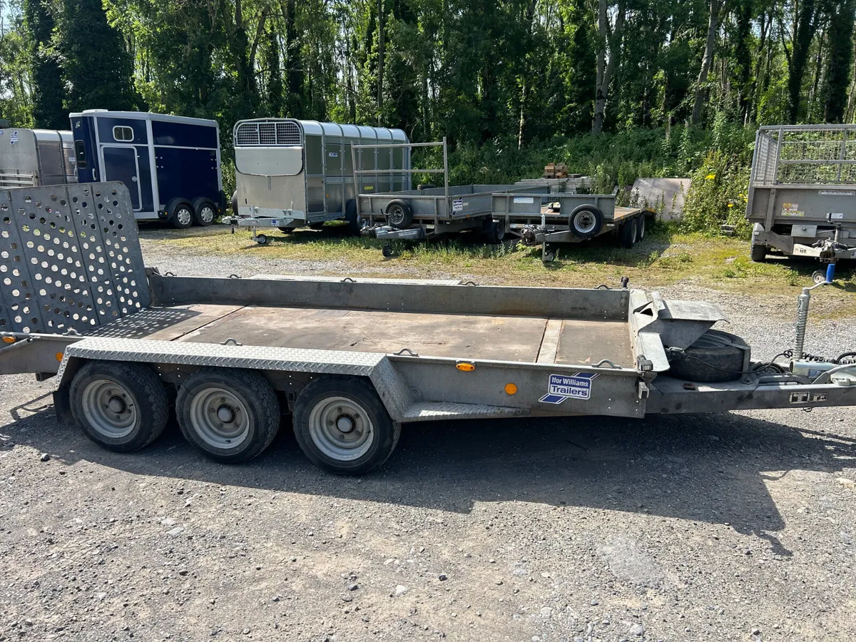 Ifor Williams 14x6 GH146 Tri Axle Trailer - Image 2