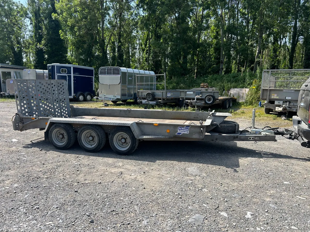 Ifor Williams 14x6 GH146 Tri Axle Trailer - Image 1
