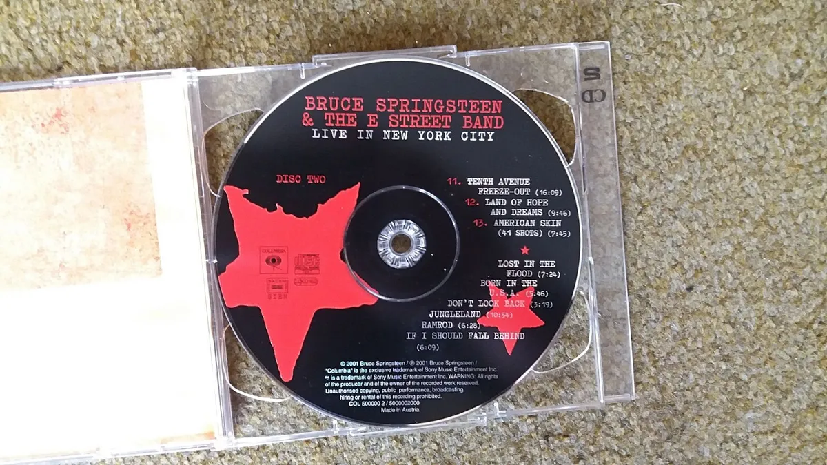 Springsteen :Seeger sessions dvd and live cd.MINT - Image 4