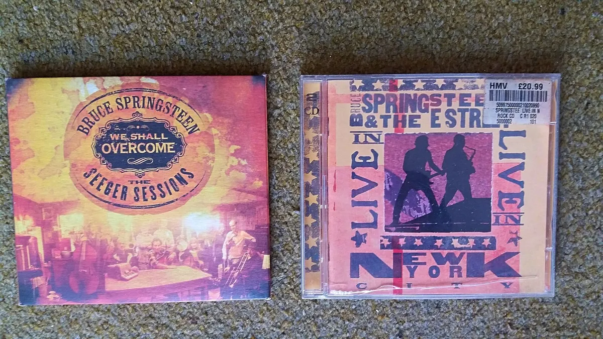 Springsteen :Seeger sessions dvd and live cd.MINT - Image 1