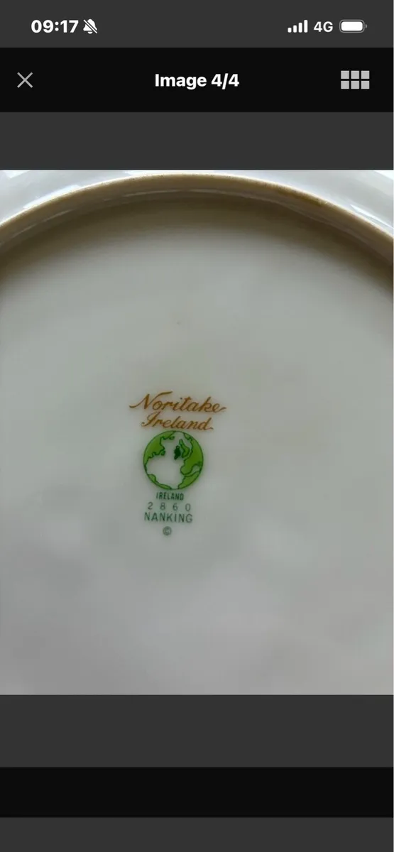 Noritake Ireland Nanking Plate - Image 4