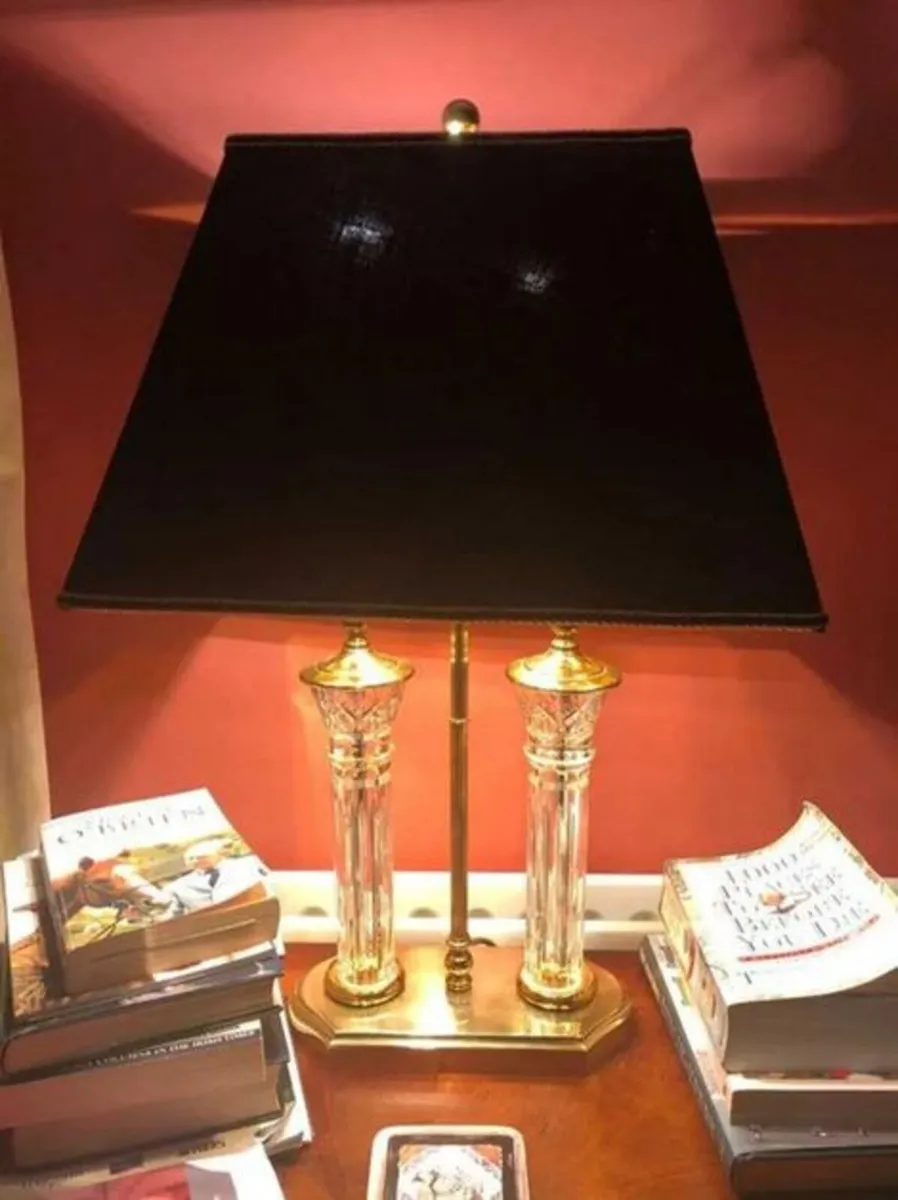 Vintage Waterford Crystal 'Parkmore' Table Lamp - Image 3