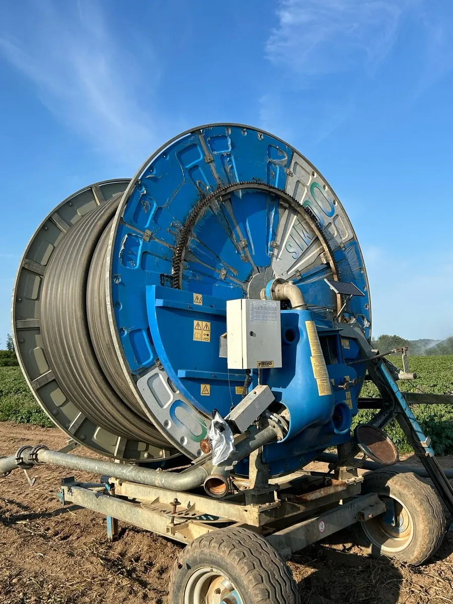 Two Irrigation reels and pump - Image 1