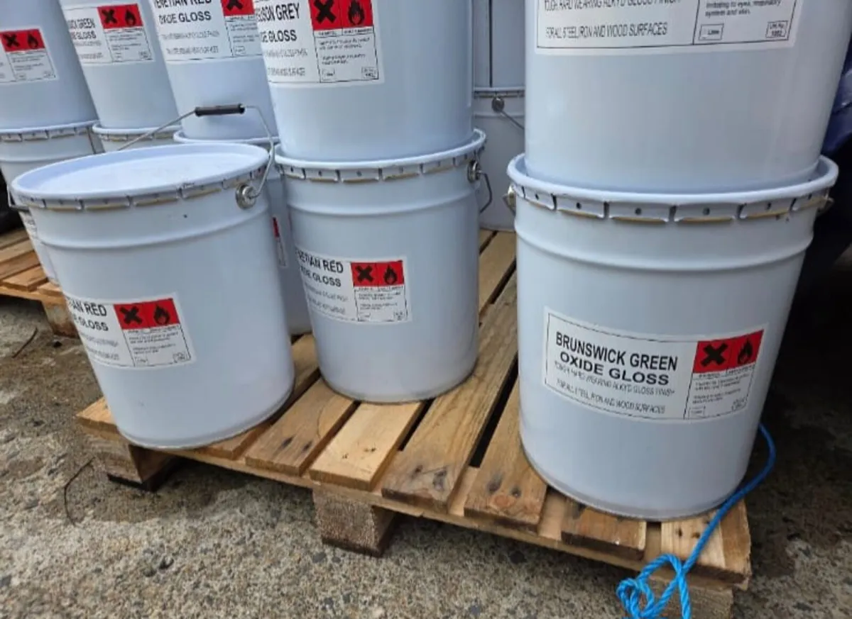 20ltr 80€ oxide paint available - Image 1