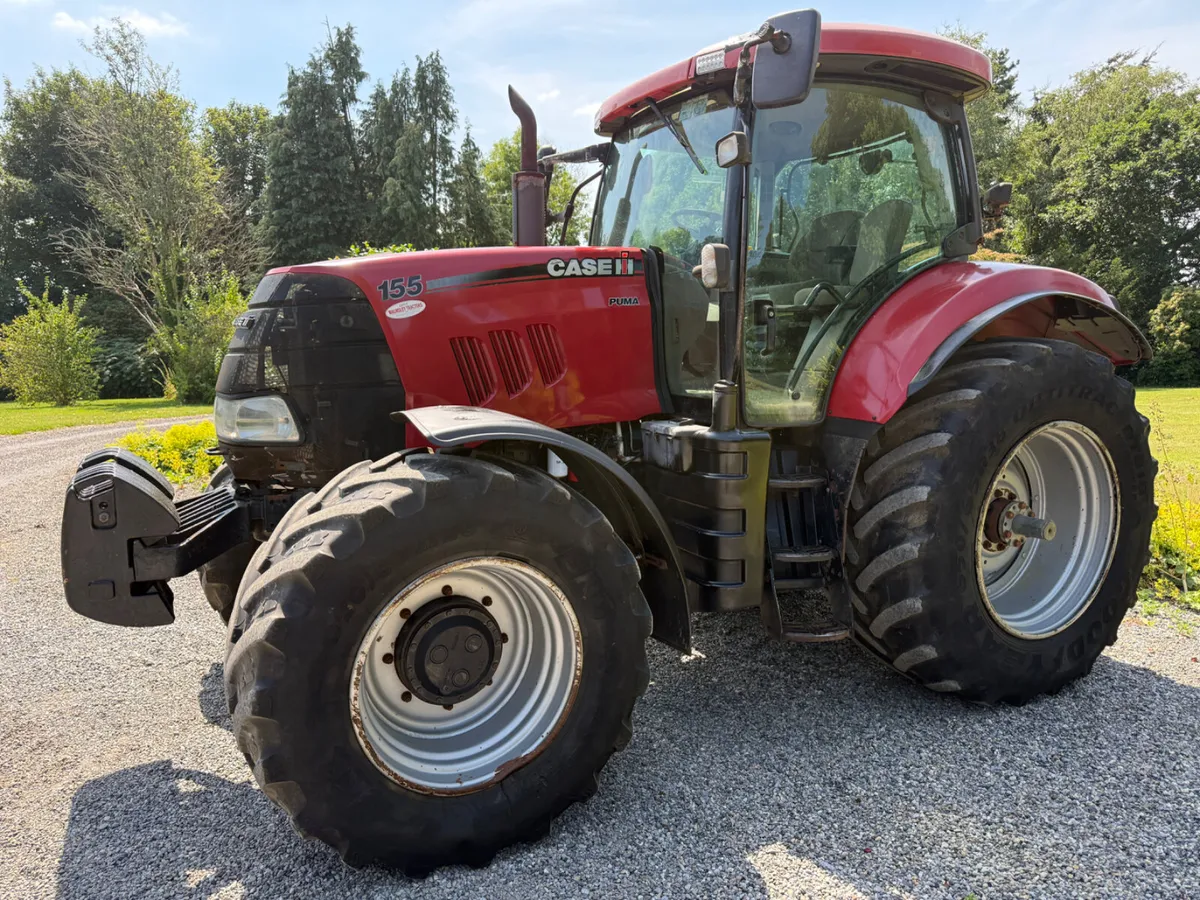 2011 Case Puma 155 50k Air brakes €32950 NO VAT - Image 2