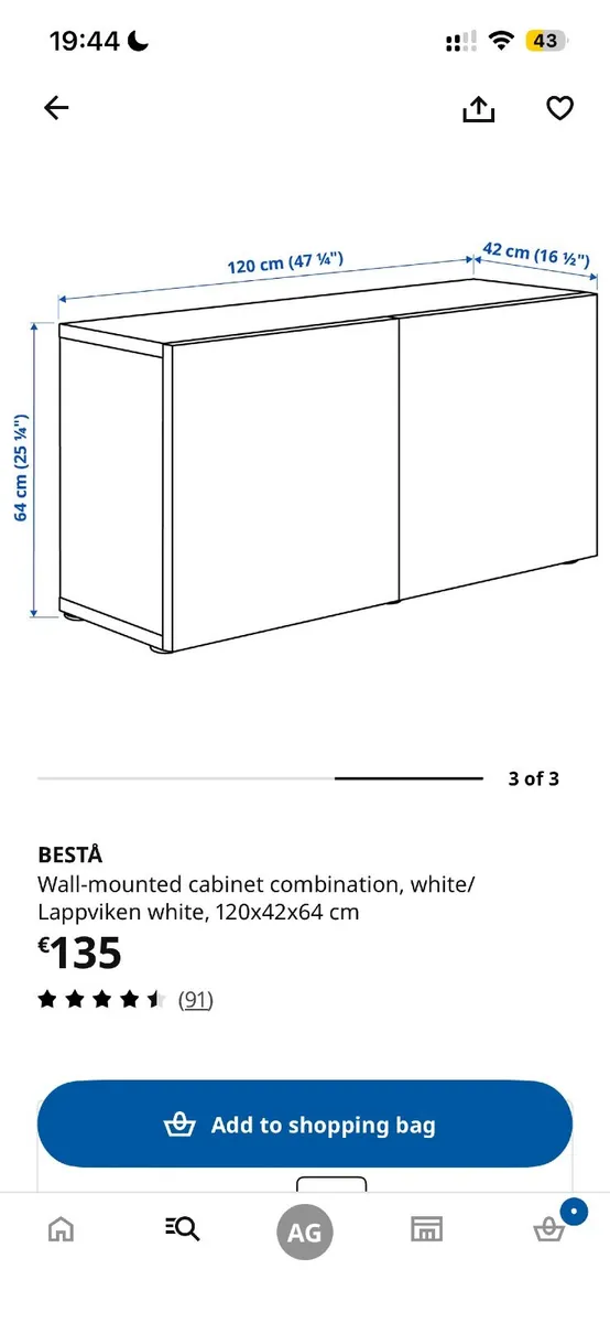 IKEA BESTÅ Storage & Bench Set - Image 4