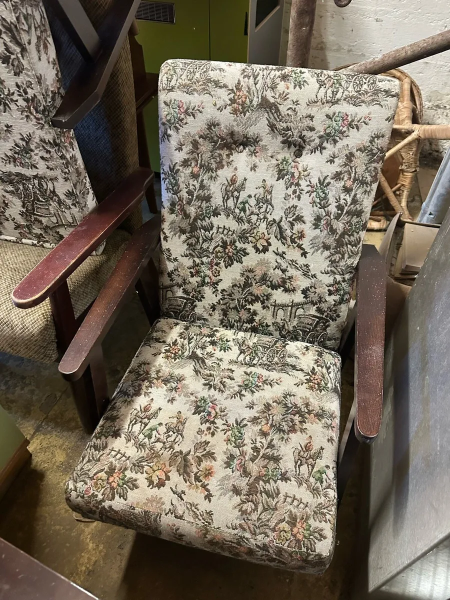 2 person couch and 2 arm chairs - Image 3