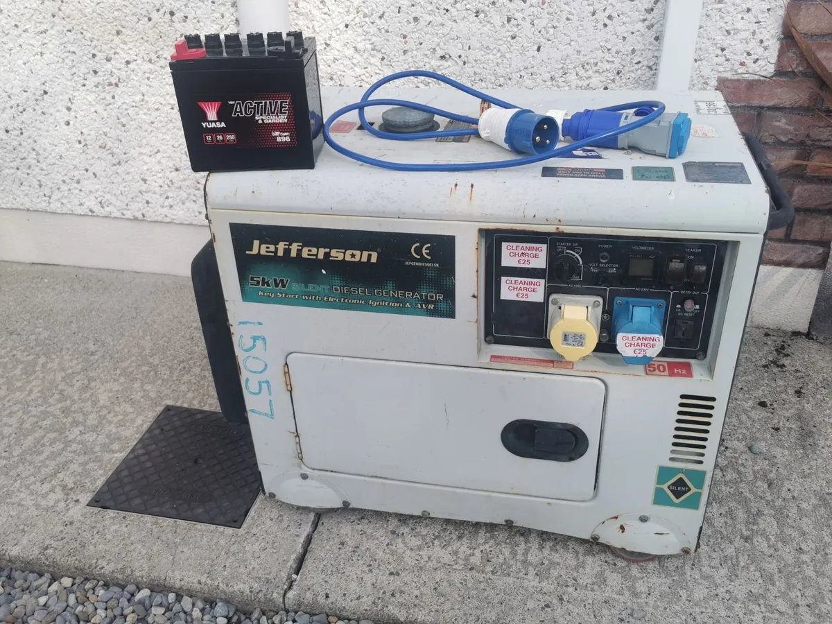 Diesel Portable Generator - Image 1